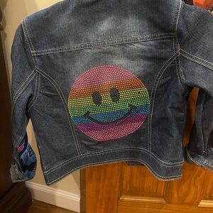Smile‎ denim jacket